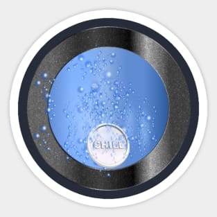 Chill Pill Anti-Stress Tablet Sticker